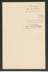 k.k. naturhistorisches Hofmuseum, Intendanzakten 1885-1896 (Hauer), Aktenzahl Z.399.a/1891, Seite 2